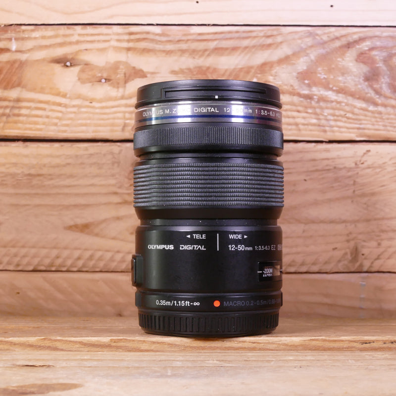 Used Olympus MFT 12-50mm F3.5-6.3  EZ ED MSC Lens