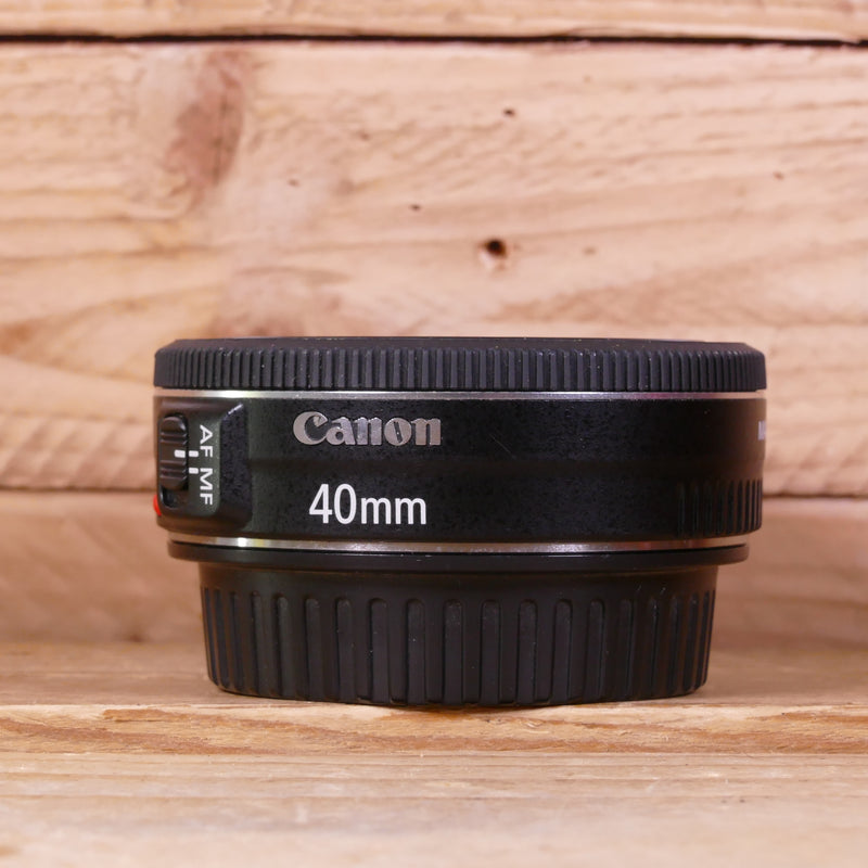 Used Canon EF 40mm F2.8 STM Pancake Lens