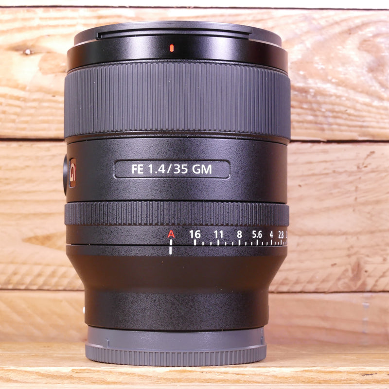 Used Sony FE 35mm F1.4 GM Lens