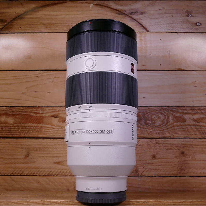 Used Sony FE 100-400mm F4.5-5.6 GM OSS G Master Lens
