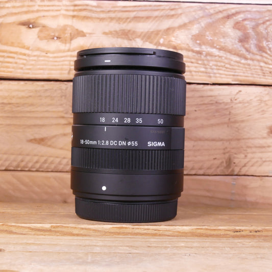 Used Sigma 18-50mm F2.8 DC DN Contemporary - Fujifilm XF Fit