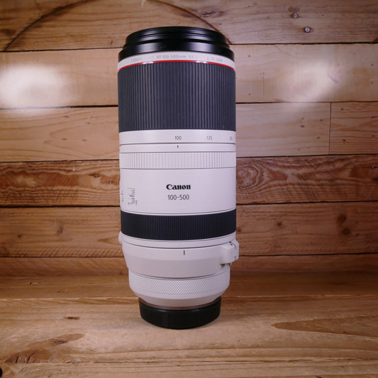 Used Canon RF 100-500mm F4.5-7.1 L IS USM Lens