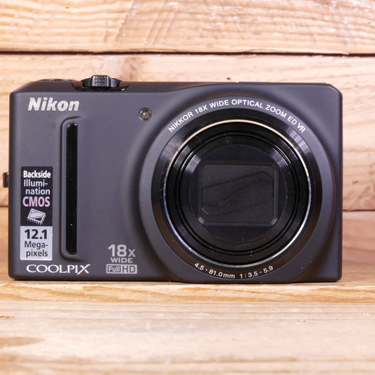 Used Nikon Coolpix S9100 Camera