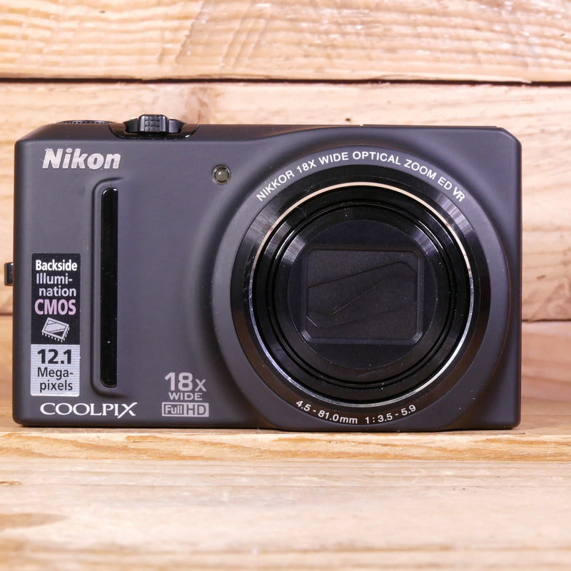 Used Nikon Coolpix S9100 Camera