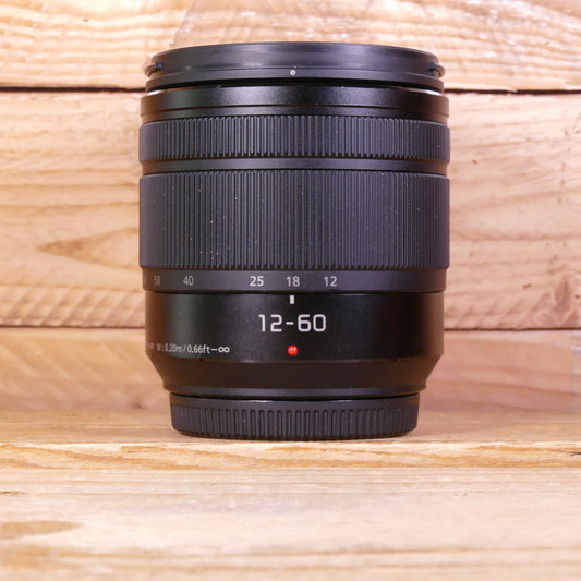 Used Panasonic 12-60mm F3.5-5.6 Asph Power OIS Micro Four Thirds Lens