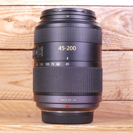 Used Panasonic Lumix G Vario 45-200mm f4-5.6 OIS  Lens - Micro Four Thirds