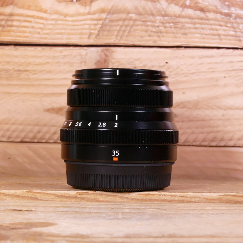 Used Fujifilm XF 35mm F2 Black R WR Fujinon Lens