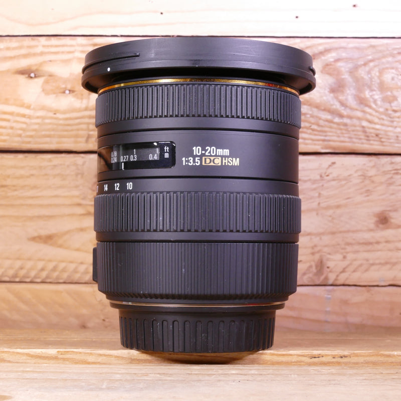 Used Sigma AF 10-20mm F3.5 EX DC HSM Lens - Canon Fit