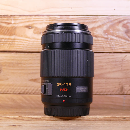 Used Panasonic X 45-175mm F4-5.6 ASPH Micro Four Thirds Lens
