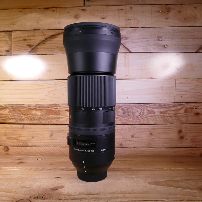 Used Sigma 150-600mm F5-6.3 DG OS HSM Contemporary Lens - Nikon Fit