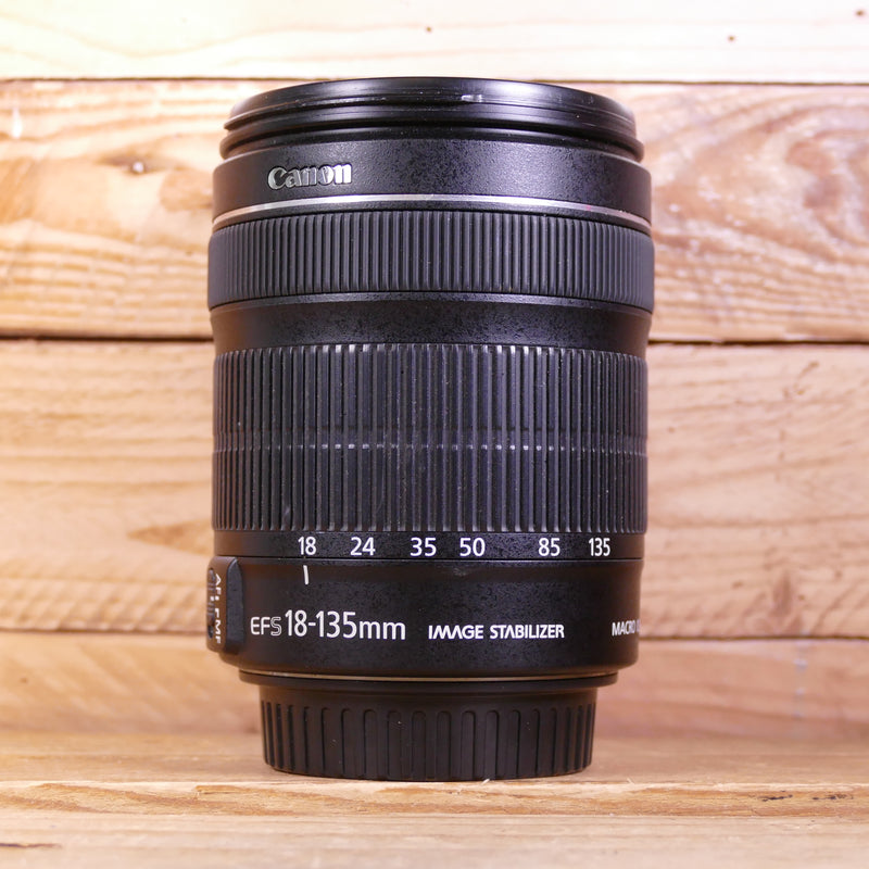 Used Canon EF-S 18-135mm F3.5-5.6 IS STM Lens