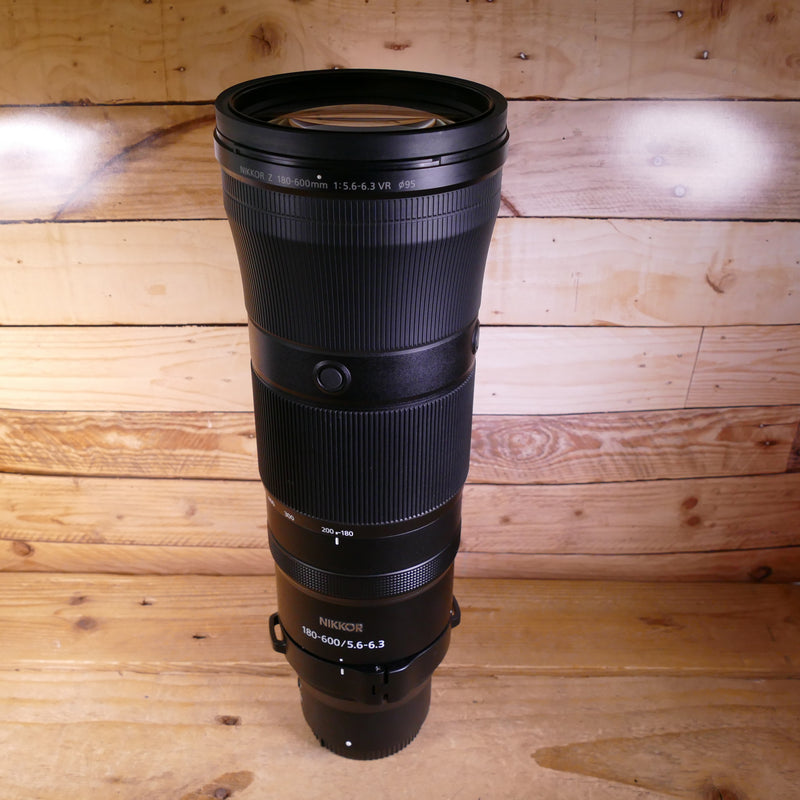Used Nikon Z 180-600mm F5.6-6.3 VR Lens