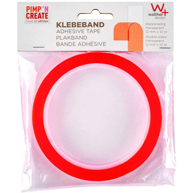 Walther Design Pimp & Create Double Sided Tape | Transparent | Permanent Self Adhesive Image 1