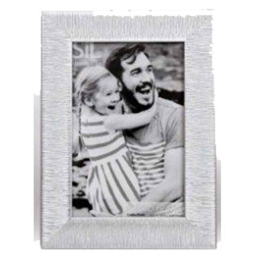 Sifcon Textured Silver 6x4 Photo Frame