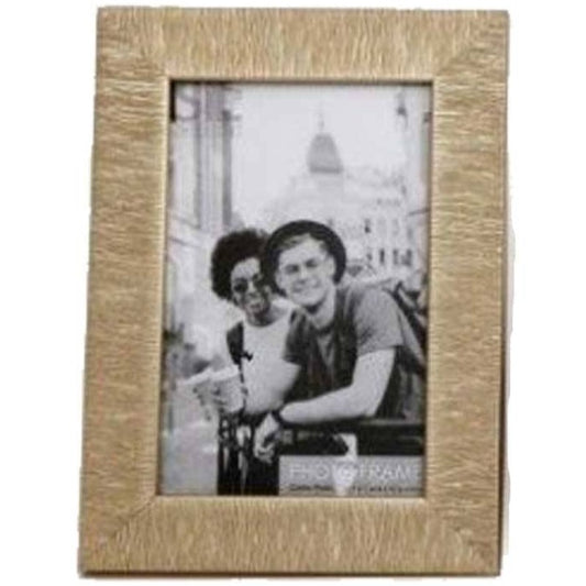 Sifcon Textured Gold 7x5 Photo Frame