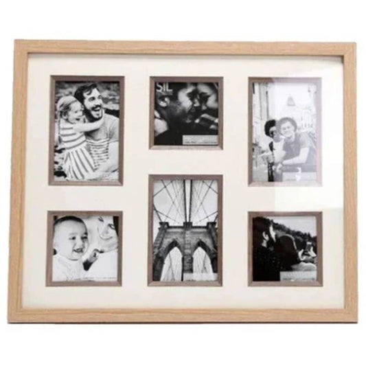 Sifcon Multi Aperture Photo Frame - Six Photos