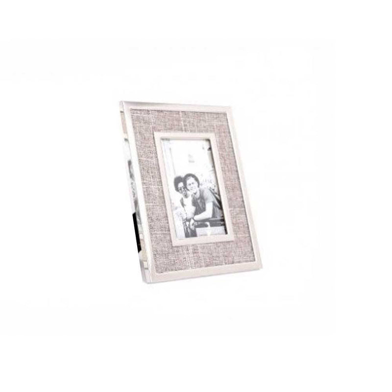 Sifcon Fabric 6x4 Photo Frame - Grey Image 1