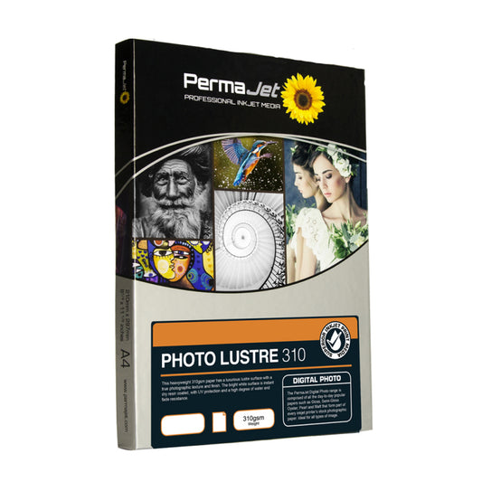 Permajet Photo Lustre 310 Printing Paper 7x5 - 100 Sheets