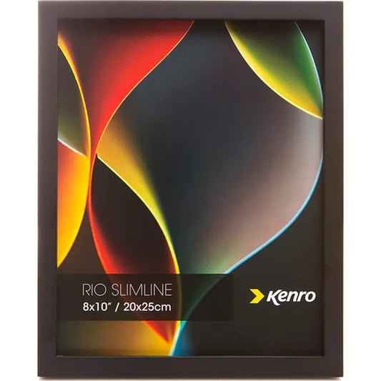 Kenro Rio Slimline A4 Photo Frame - Black