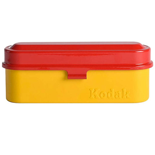 Kodak Steel Film Case for 5x35mm rolls - Red/Yellow Image 1