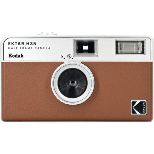 Kodak Ektar H35 Half Frame 35mm Film Camera - Brown