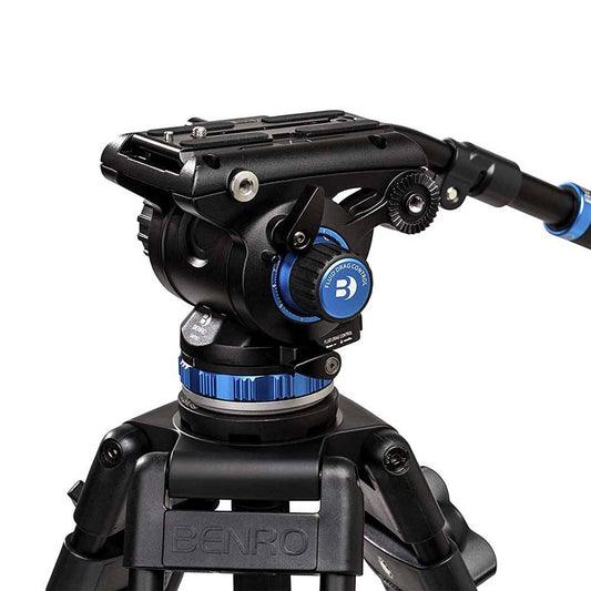 Benro S6PRO Video Fluid Tripod Head | Max Load 6KG Image 1