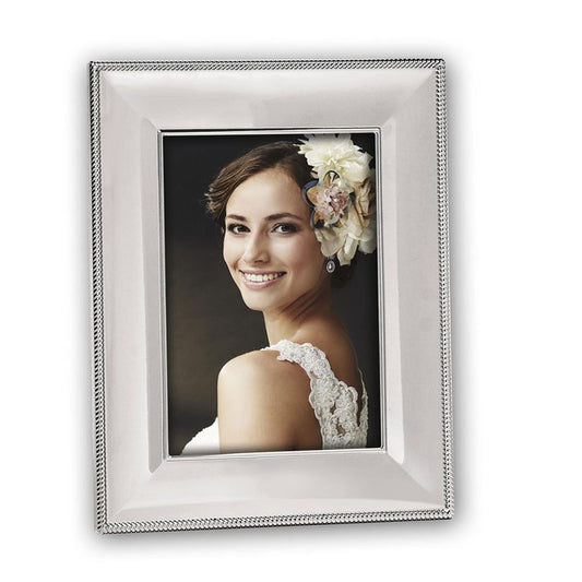 Lemno Silver 7x5 Wedding Photo Frame