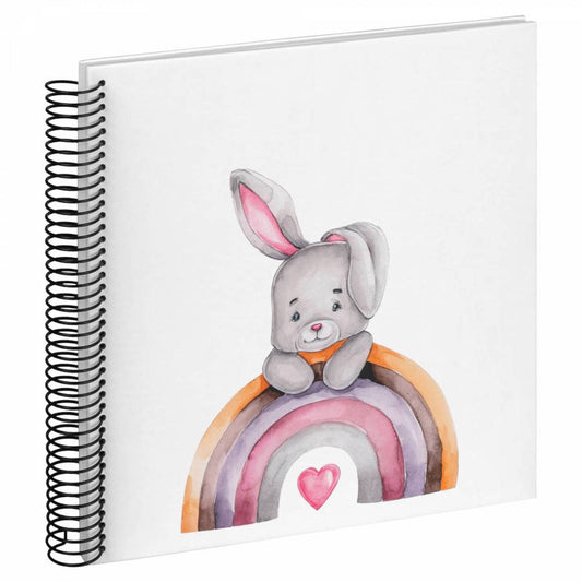 Walther Baby Bunny Malin Traditional 25 x 25cm Photo Album - 20 Pages