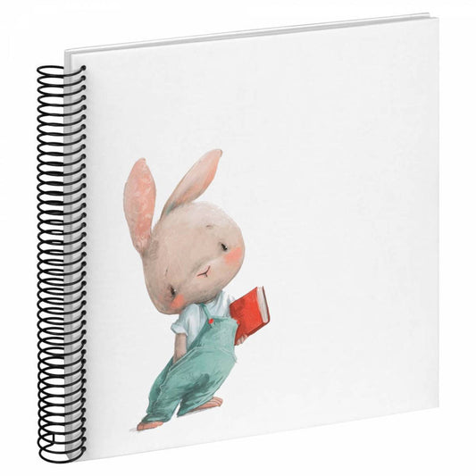 Walther Baby Bunny Nosey Traditional 25 x 25cm Photo Album | 20 Pages