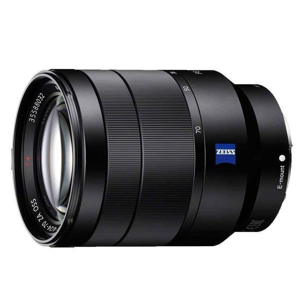 Sony　FE 24-70mm E-mount Sony 24-70mm F4 ZA OSS Zeiss Tessar T* FE Lens
