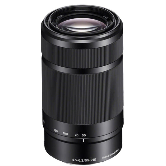 Sony 55-210mm f4.5-6.3 OSS E Mount Lens - Black