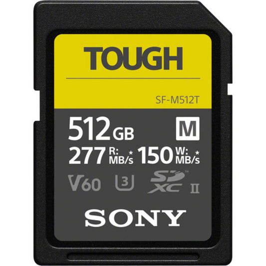 Sony SF-M Series 512GB TOUGH UHS-II SDXC Memory Card Image 1