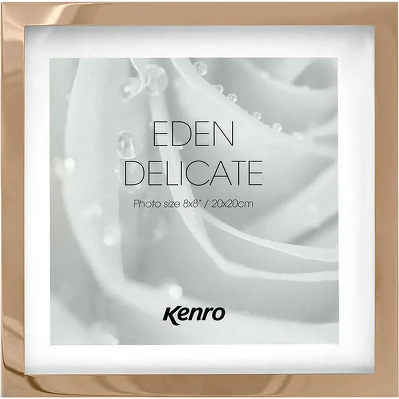 Kenro Eden Delicate Rose Gold Photo Frame 8x8"