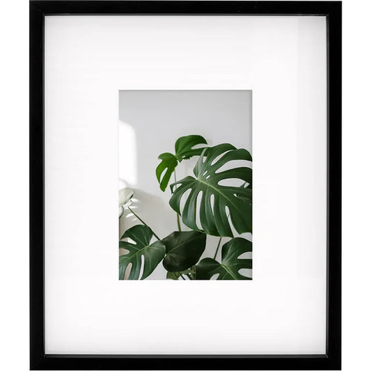 Kenro Strata Photo Frame 14x11 with 8x6 Mat - Black