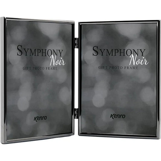 Kenro Symphony Classic 6x4 Noir Twin Frame - Black