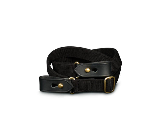 Billingham STOWAWAY SLING - BLACK/BLACK (BRASS)