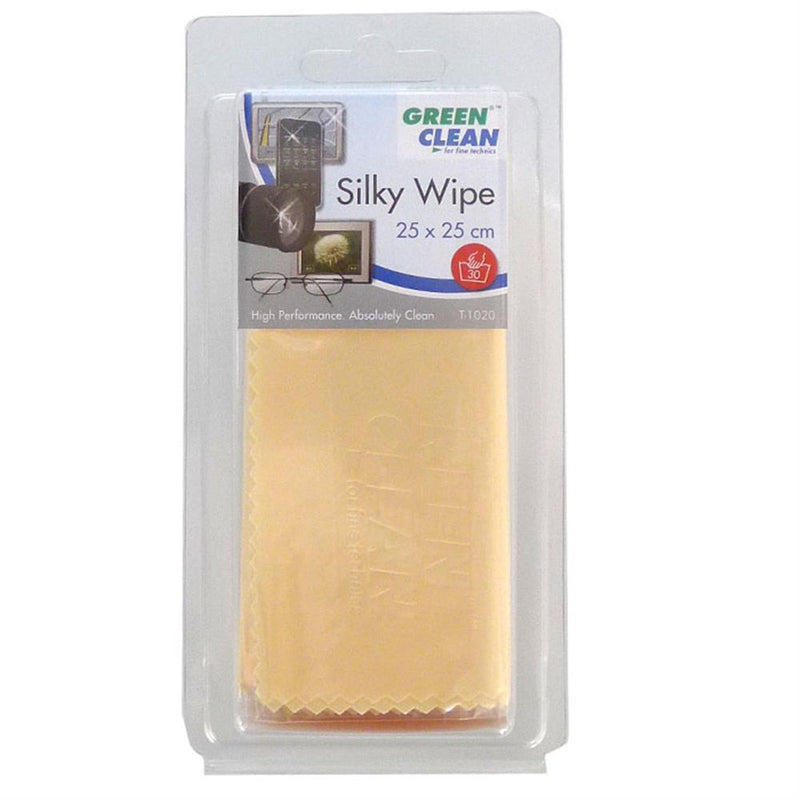 Green Clean Silky Wipe Tissue 25x25cm - Set of 25 Image 1
