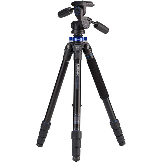 Benro TMA28AHD2 Tripod Kit With HD2A Ball Head Mach3 Series 2 Image 1