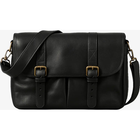 Bronkey Tokyo Leather Camera Bag - Black