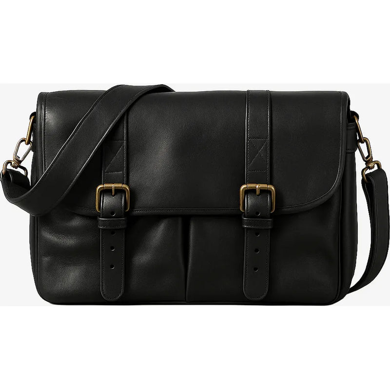 Bronkey Tokyo Leather Camera Bag - Black
