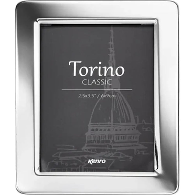 Kenro Torino Classic 3.5x2.5 Photo Frame - Silver