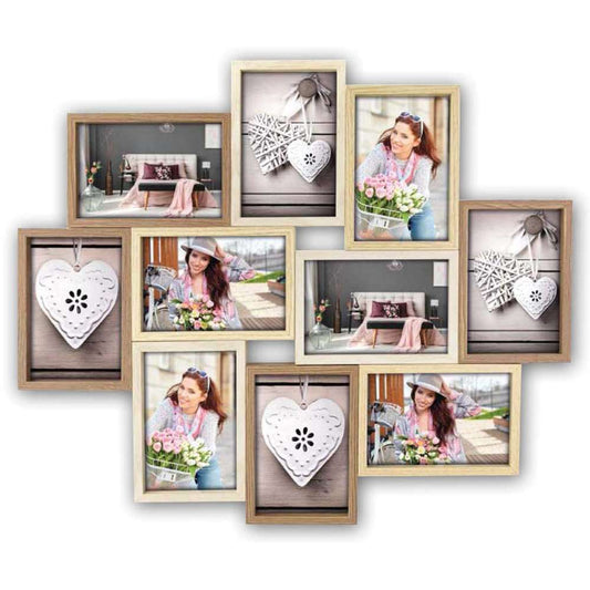 ZEP Montreaux Multi Photo Frame 10x 4x6 Photos Image 1