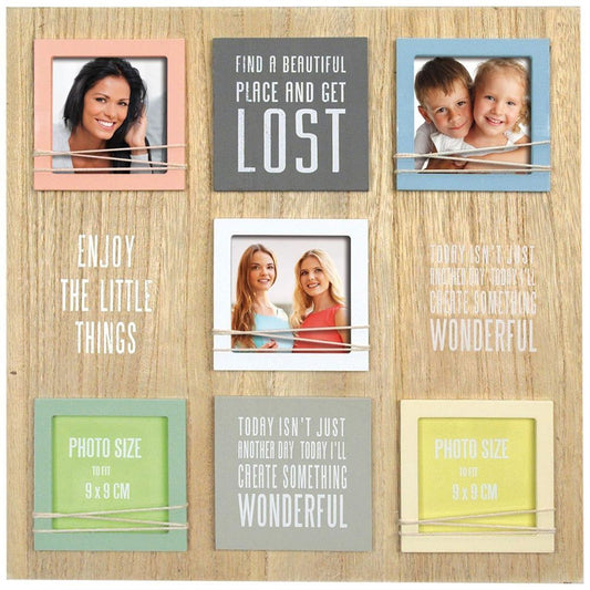 Digne Multi Aperture Photo Frame For 5 Photos