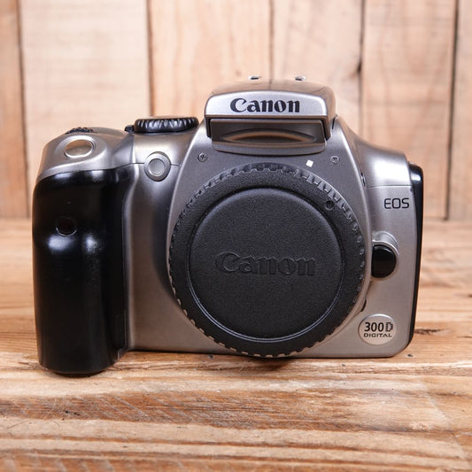 Used Canon EOS 300D DSLR Silver Camera Body