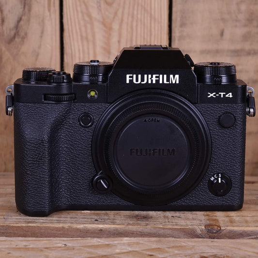 Used Fujifilm X-T4 Black Digital Camera Body