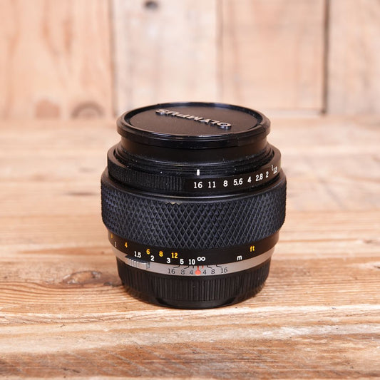 Used Olympus MF 50mm F1.2  Zuiko Lens