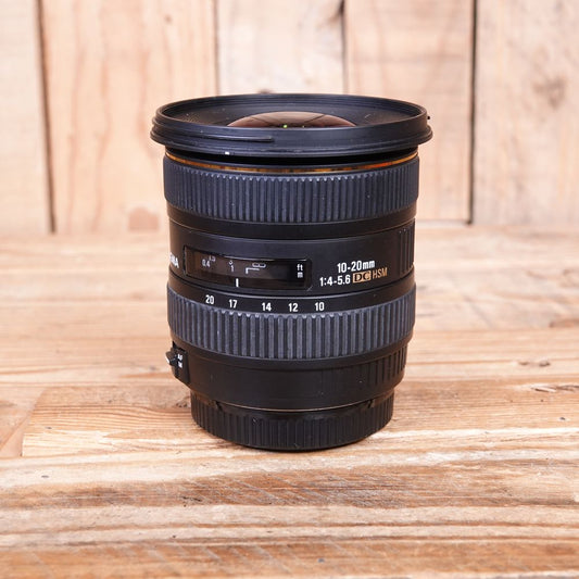 Used Sigma AF 10-20mm F4-5.6 EX DC HSM Lens - Canon Fit