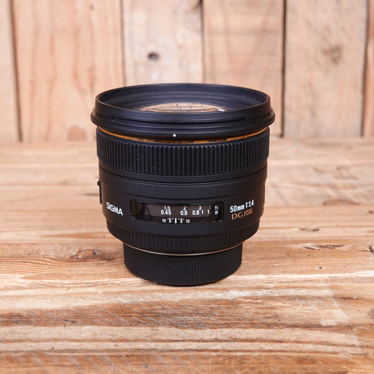 Used Sigma AF 50mm f1.4 EX DG HSM Lens - Nikon Fit