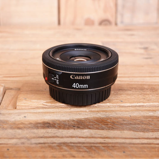 Used Canon EF 40mm F2.8 STM Pancake Lens