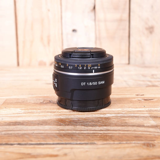 Used Sony AF DT 50mm F1.8 SAM A mount Lens